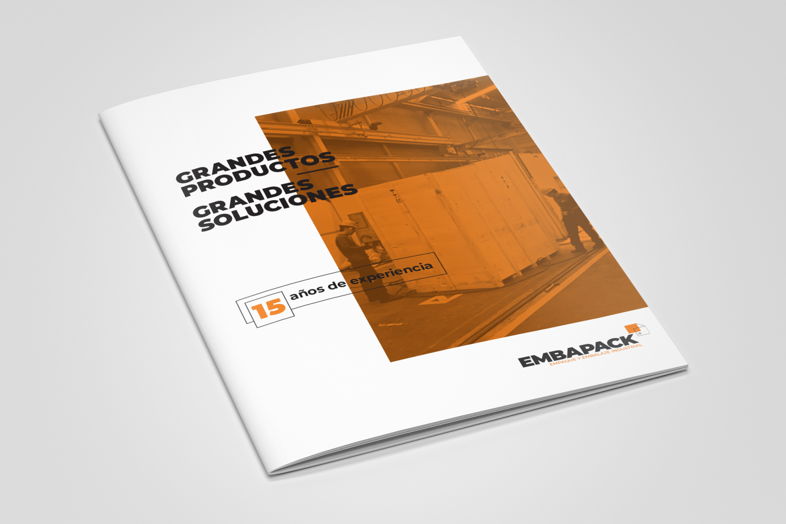 brochure embapack diseño